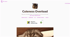 Desktop Screenshot of cuteness-overload.com